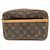 Louis Vuitton Compiegne Cosmetic Monogram Canvas 28 Castaño