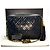 Chanel Vintage Camera Tassel Quilted Leather Large Nero - vista 2