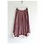 Prada Seidenrock Trompe L’oeil Print Herbst 2004 Rosa Pink - Ansicht 8