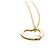 Tiffany & Co. Pendente Elsa Peretti Open Heart Oro Giallo 18K 11mm D'oro - vista 6