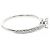 Tiffany & Co. Aliança Harmony Platina e Diamantes Prata - vista 4