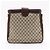 Gucci Sherry bamboo Canvas Large Bege - vista 2