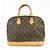 Louis Vuitton Alma Monogram Canvas MM Marrom - vista 2