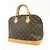Louis Vuitton Alma Monogram Canvas MM Marrom - vista 3