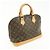 Louis Vuitton Alma Monogram Canvas MM Marrom - vista 4