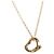 Tiffany & Co. Elsa Peretti Pendente Cuore Aperto Oro Rosa 18K 7mm D'oro - vista 2