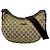 Gucci Hobo-Tasche aus Monogramm-Canvas Braun Beige