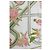 Hermès Carré Caraïbe en soie - Rose Marron Blanc Vert - vue 7