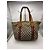 Borsa Tote Gucci in tela monogramma Marrone Beige Arancione Porpora - vista 2