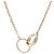 Cartier Love Interlocking 18K Rose Gold with Diamonds D'oro - vista 2
