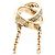 Cartier Love Interlocking 18K Rose Gold with Diamonds D'oro - vista 6
