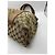 Borsa Tote Gucci Abbey Monogram Canvas Bamboo Marrone Monogramma - vista 9
