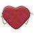 Louis Vuitton Coeur Heart on Chain Monogram Embossed Lambskin Rosso - vista 2