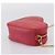 Louis Vuitton Coeur Heart on Chain Monogram Embossed Lambskin Rosso - vista 4