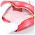 Louis Vuitton Coeur Heart on Chain Monogram Embossed Lambskin Rosso - vista 5