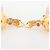 Pendientes de aro Chanel CC Ball Drop de metal con perlas artificiales y cristales medium Dorado - vista 4