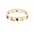 Tiffany & Co. Atlas Pierced 18K Rose Gold and Diamonds 3.5mm D'oro - vista 3