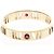 Tiffany & Co. Atlas Pierced 18K Rose Gold and Diamonds 3.5mm D'oro - vista 7
