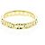 Tiffany & Co. T True Or Jaune 18K Narrow Doré