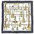 Hermès Hermes Carre 90 Passementerie Tassel Schal Schwarz Mehrfarben
