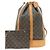 Borsa a tracolla Louis Vuitton Monogram Randonee GM M42244 Monogramma