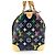 Louis Vuitton Speedy Monogram Multicolor 30 Nero - vista 4