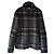 Autre Marque Casaco curto Lane Preto Branco Cinza