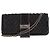 Autre Marque Dior Clutch aus schwarzem Leder