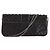 Autre Marque Dior Clutch aus schwarzem Leder - Ansicht 3