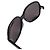 Céline Sonnenbrille aus schwarzem Kunststoff - Ansicht 3