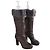 Santoni Brown Leather Boots - view 3