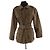 The Kooples Khaki Jacke aus Baumwolle