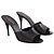 Autre Marque Escarpins Saint Laurent en cuir noir - vue 3