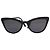 Gafas de sol Prada negras de plástico Negro