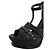 Tacchi in pelle nera Yves Saint Laurent Nero - vista 5