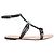 Valentino Sandalen aus schwarzem Leder