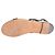 Valentino Sandalen aus schwarzem Leder - Ansicht 6