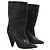 Botas Isabel Marant em couro preto - vista 3