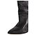Botas Isabel Marant em couro preto - vista 5