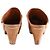 Isabel Marant Brown Leather Clogs - view 2