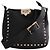 Valentino Borsa a tracolla Stud nera Nero