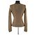 Top in cashmere Prada kaki Cachi - vista 4