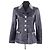 Loewe Lederjacke in Blau