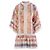 Zimmermann August Mini-Kleid aus floraler Baumwolle mit Spitzenbesatz