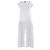 Robe maxi à taille basse en mélange de soie texturée Rochas Blanc