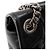 Autre Marque SAINT LAURENT - Borsa a tracolla Niki Medium Saint Laurent in pelle stropicciata nera Nero - vista 6