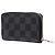 Louis Vuitton Damier Graphite Zippy Münzbeutel Schwarz - Ansicht 2