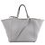 Céline Bolsa de mão 2Way CELINE Folded Cabas Small Tote em cinza claro