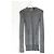 Christopher Kane Skinny Strickpullover in Silber Lurex Grau - Ansicht 2