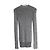 Christopher Kane Skinny Strickpullover in Silber Lurex Grau - Ansicht 4